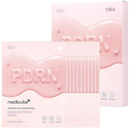 Verpakking Medicube PDRN Pink Vita Coating Sheet Mask