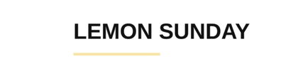 Lemon Sunday – Home
