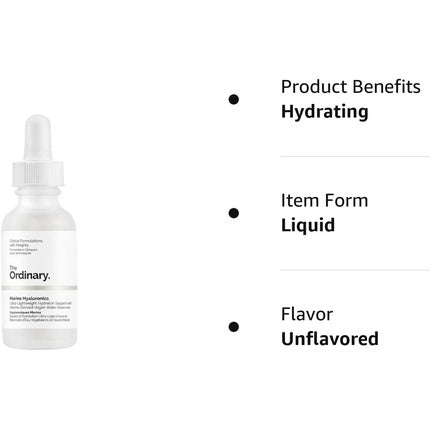 The Ordinary Marine Hyaluronics Ultra-Lightweight Hydration Support 30ml